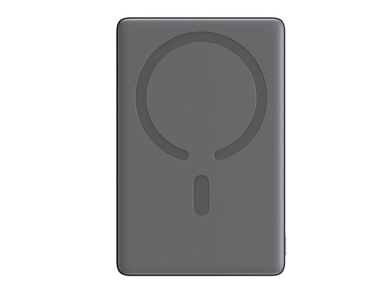 Joyroom magnetic powerbank JR-PBM08 20W 5000mAh slim (gray) Powerbank (Akku) - Grau - 5000 mAh