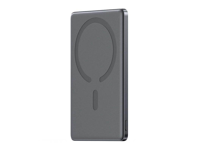 Joyroom magnetic powerbank JR-PBM08 20W 5000mAh slim (gray) Powerbank (Akku) - Grau - 5000 mAh