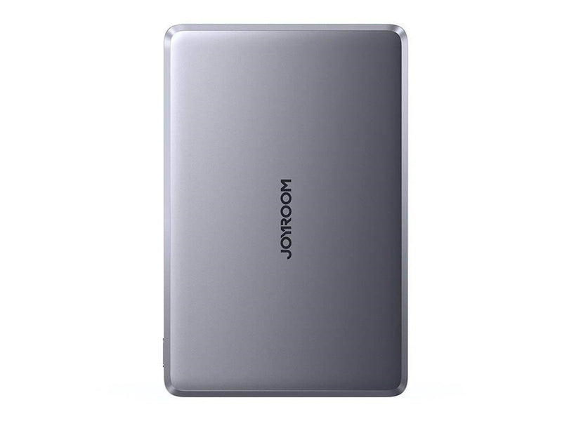 Joyroom magnetic powerbank JR-PBM08 20W 5000mAh slim (gray) Powerbank (Akku) - Grau - 5000 mAh