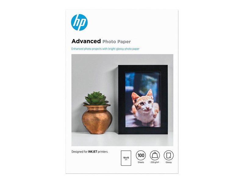 HP Advanced Glossy Photo Paper 250g/m2 100 sheets