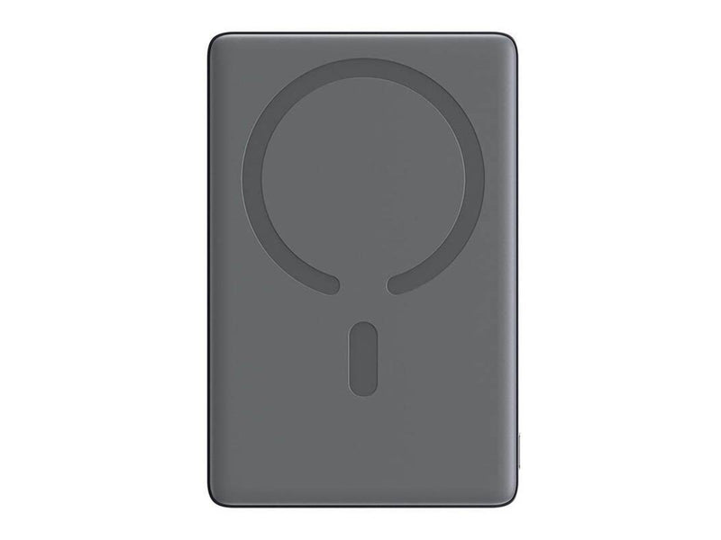 Joyroom magnetic powerbank JR-PBM08 20W 5000mAh slim (titan) Powerbank (Akku) - Grau - 5000 mAh