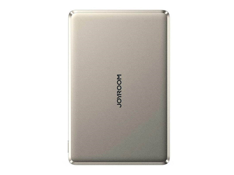Joyroom magnetic powerbank JR-PBM08 20W 5000mAh slim (titan) Powerbank (Akku) - Grau - 5000 mAh