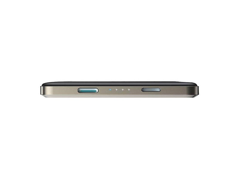 Joyroom magnetic powerbank JR-PBM08 20W 5000mAh slim (titan) Powerbank (Akku) - Grau - 5000 mAh