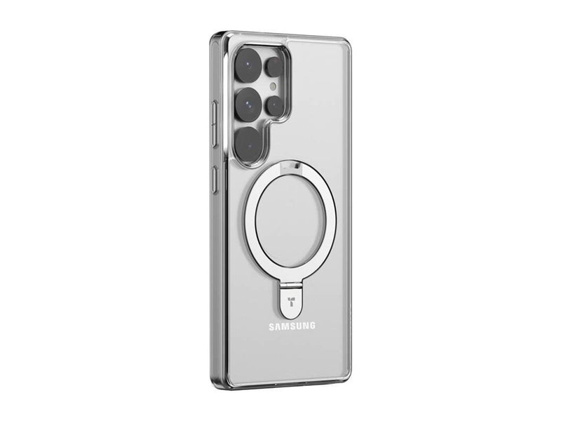 Torras Ostand Series phone case for Samsung S25 Ultra (transparent)