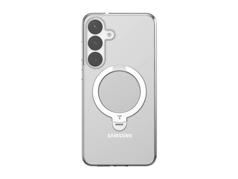 Torras Ostand Spin Series phone case for Samsung S25 (transparent)