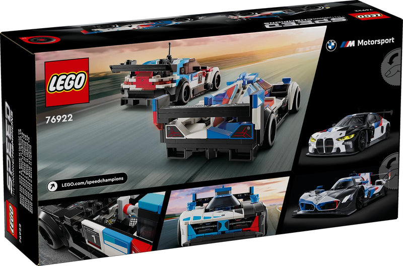 LEGO® Speed Champions 76922 BMW M4 GT3 & BMW M Hybrid V8 Rennwagen