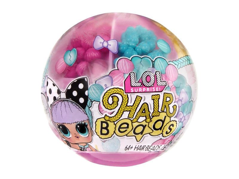 L.O.L. Surprise Hair Beads Play Figure in Ball
