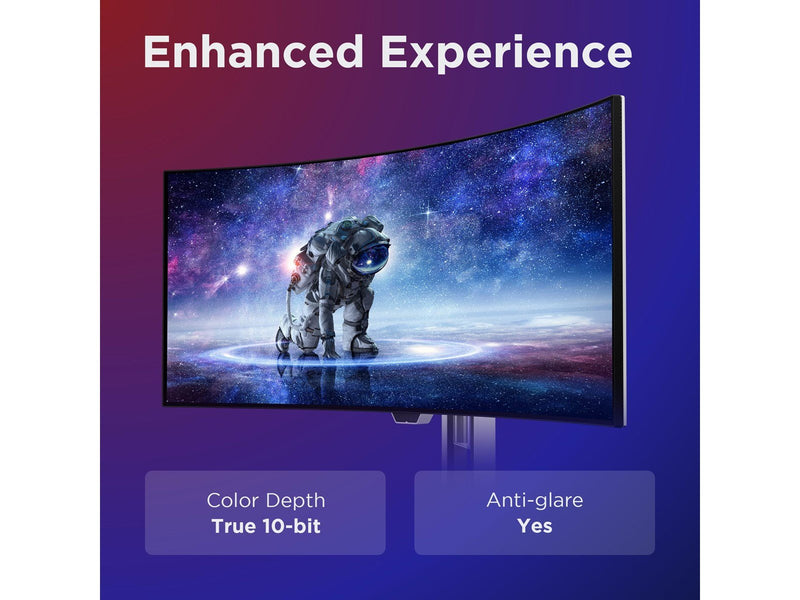 34" Lenovo Legion PRO 34WD-10 - 3440x1440 (UWQHD) - 240Hz - OLED - 140W USB-C - Curved