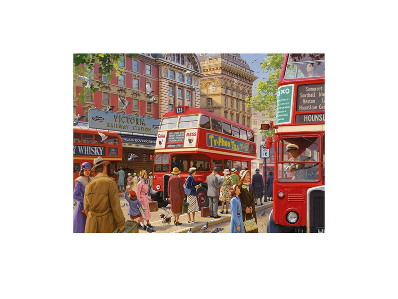 Jumbo Falcon Jigsaw Puzzle - Victoria Station 1000pcs. Boden