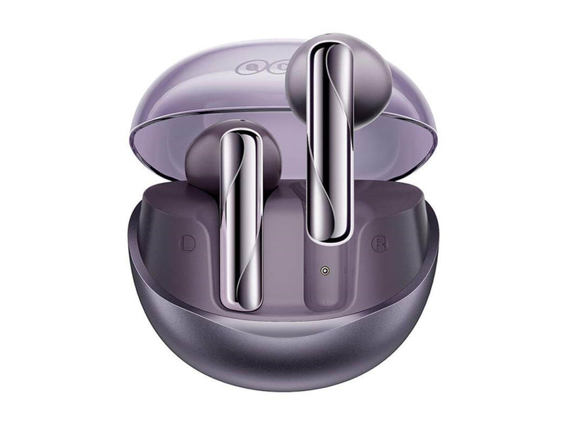 QCY TWS AilyBuds Clear T32 Headphones (purple)