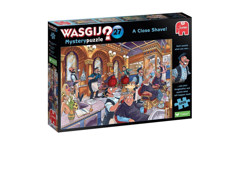 Wasgij Mystery Puzzle 27 Close Shave! (1000)