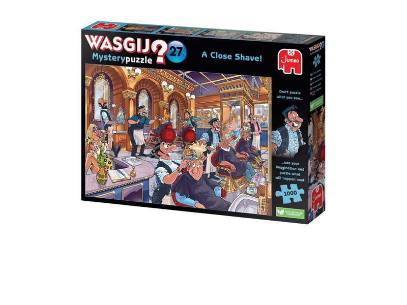 Wasgij Mystery Puzzle 27 Close Shave! (1000)