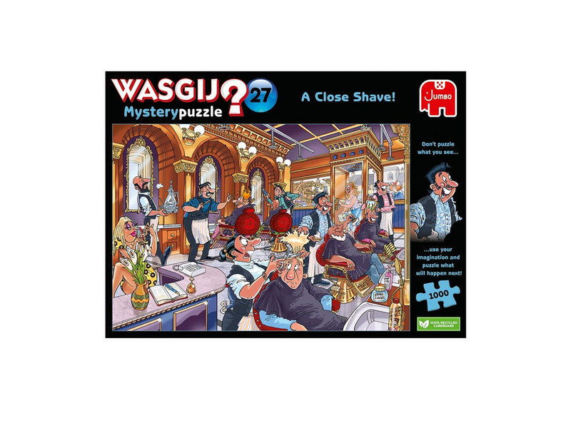 Wasgij Mystery Puzzle 27 Close Shave! (1000)