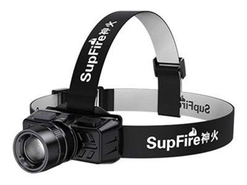 Superfire Head flashlight HL50 150lm USB
