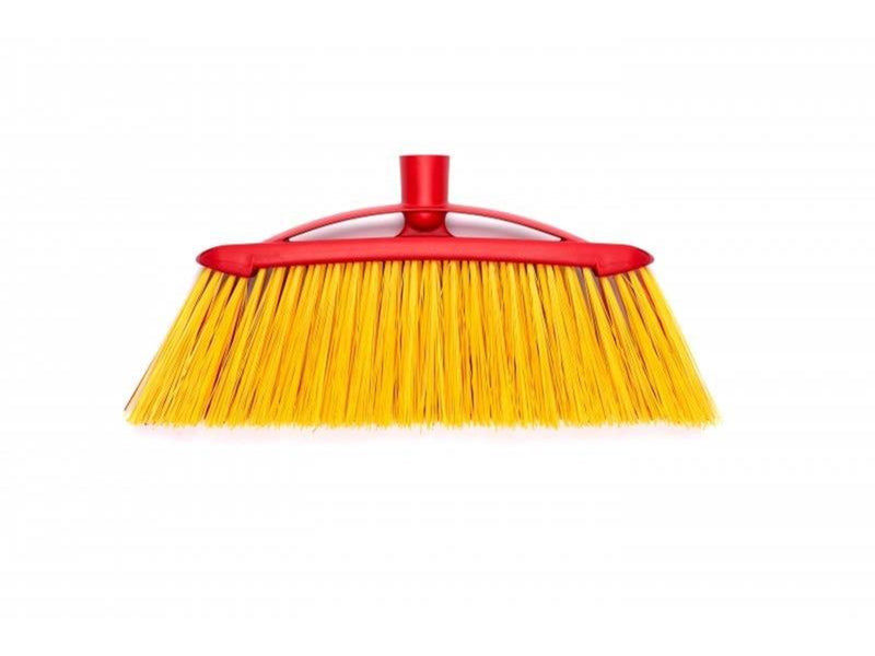 Vileda Broom 2in1 Garden Outdoor (red/yellow)