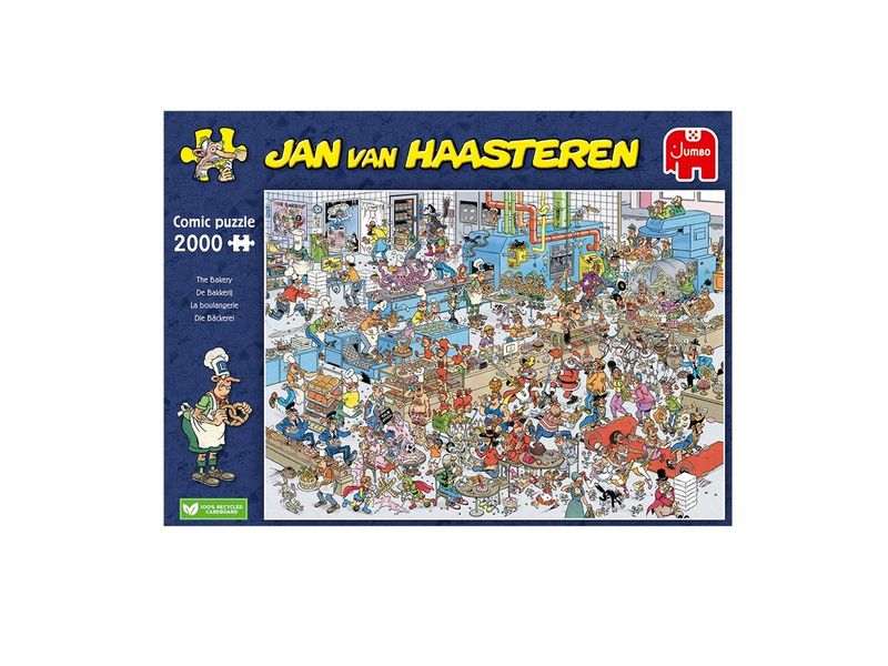 Jumbo Jan van Haasteren Jigsaw Puzzle - The Bakery 2000 pcs. Boden