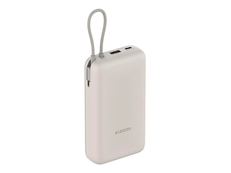 Xiaomi 33W (Integrated Cable) Powerbank (Akku) - Beige - 20000 mAh