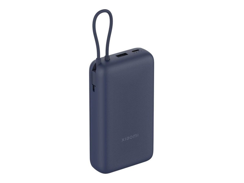 Xiaomi 33W (Integrated Cable) Powerbank (Akku) - Blau - 20000 mAh