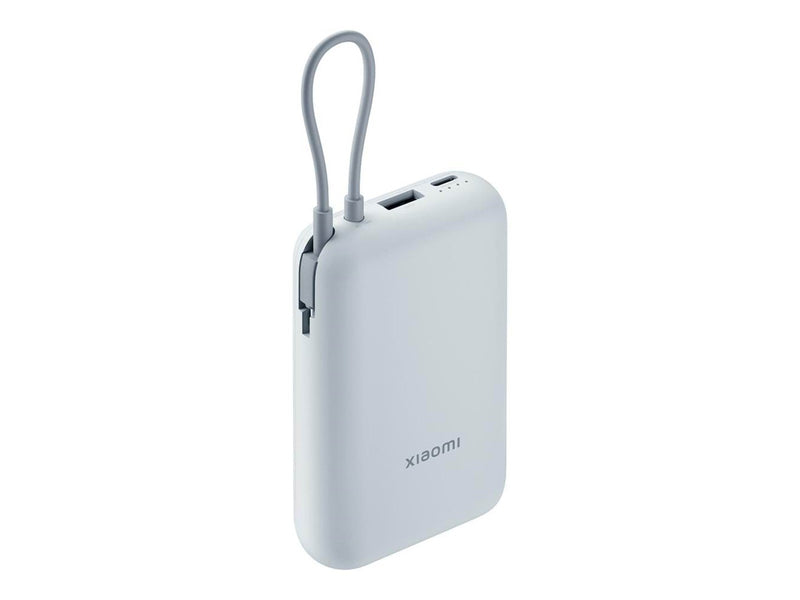 Xiaomi 22.5W (Integrated Cable) Powerbank (Akku) - Blau - 10000 mAh