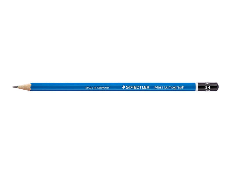 Staedtler Pencil Mars Lumograph 3H  12 pcs