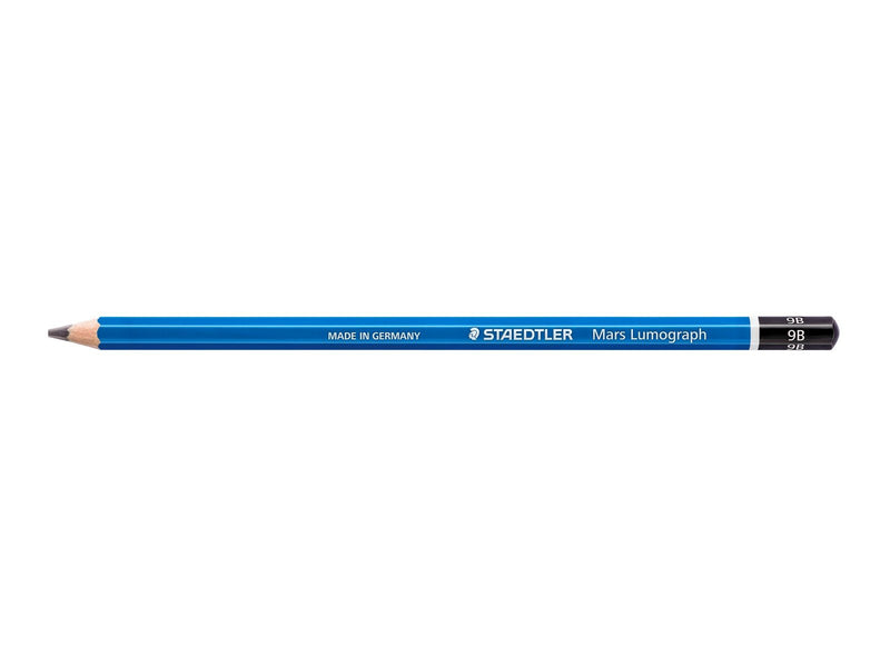 Staedtler Pencil Mars Lumograph 9B  12 pcs