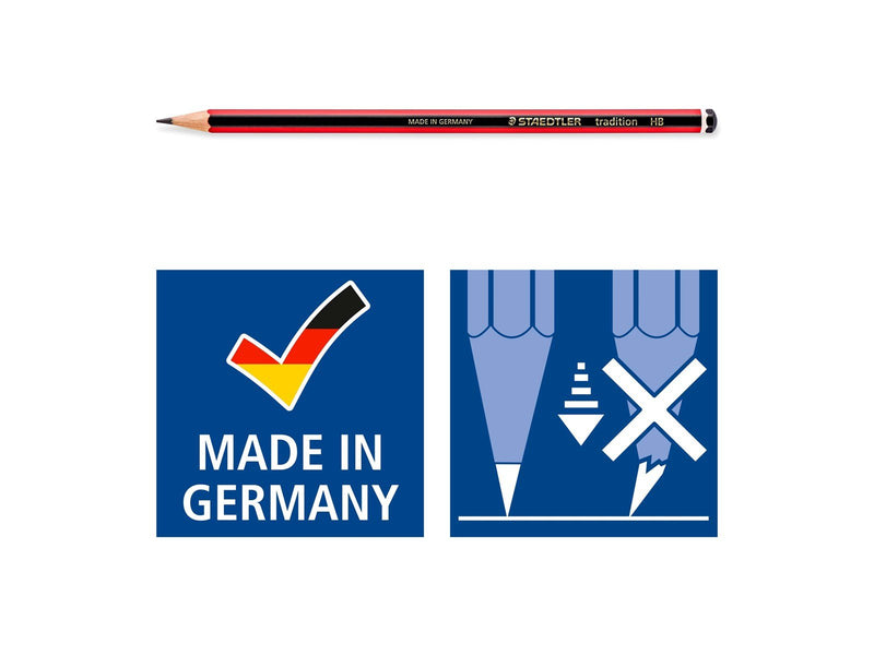 Staedtler Pencil tradition 12pc set 100% PEFC