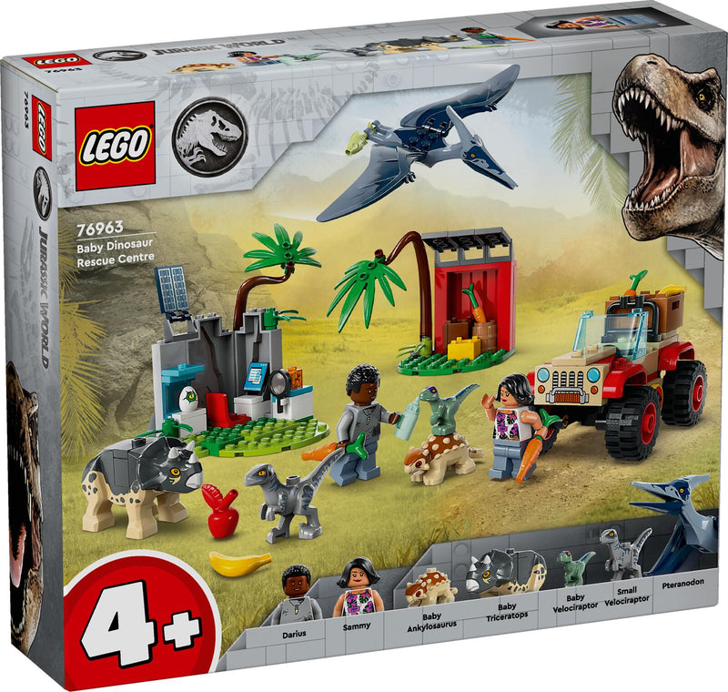 LEGO® Jurassic World™ 76963 Rettungszentrum für Baby-Dinos