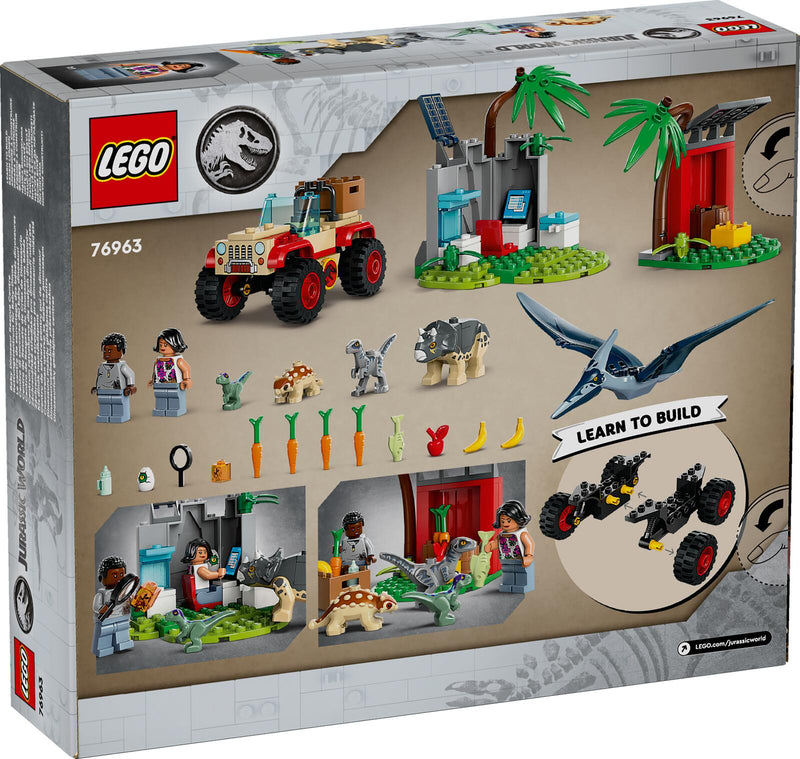 LEGO® Jurassic World™ 76963 Rettungszentrum für Baby-Dinos