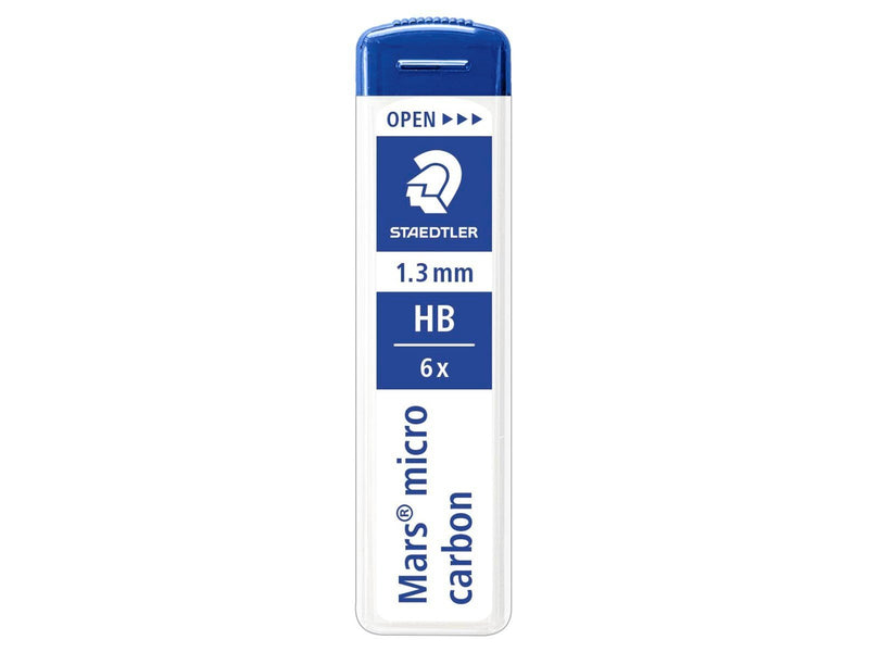 Staedtler Mech.pen.lead Mars micro 1.3 HB 12 x 6 pcs
