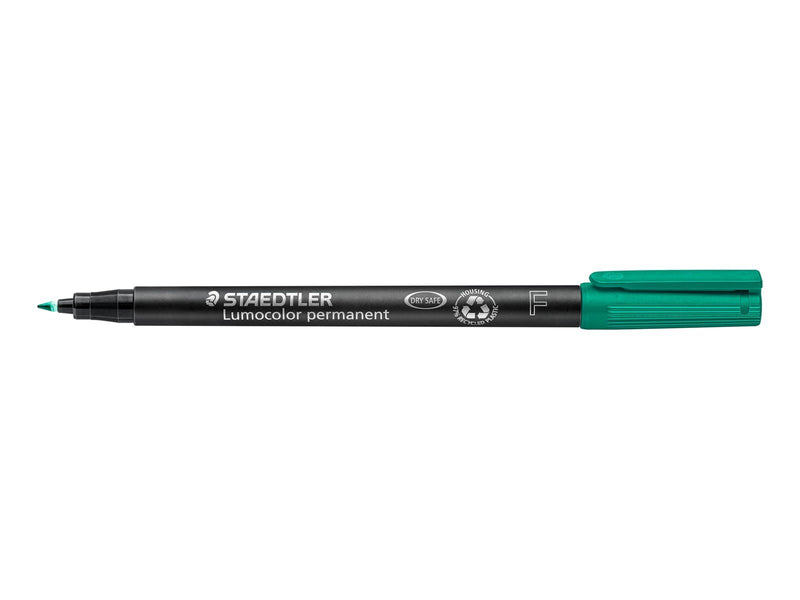 Staedtler Universal pen Lumocolor perm.10 pcs.F gree