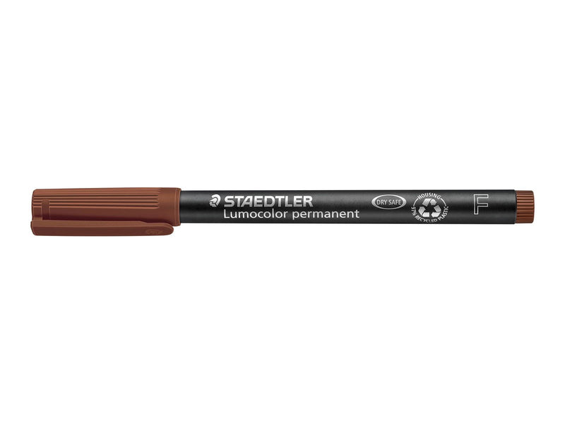 Staedtler Universal pen Lumocolor perm.10 pcs.F brow
