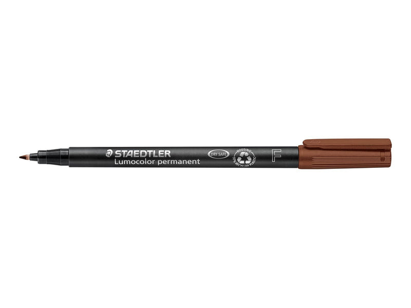 Staedtler Universal pen Lumocolor perm.10 pcs.F brow