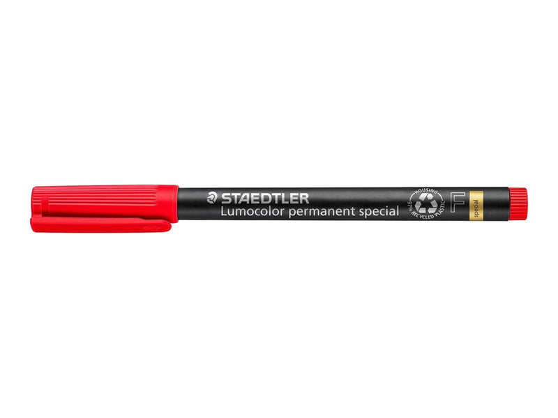 Staedtler Universal pen Lumocolor spec F red 10 pcs