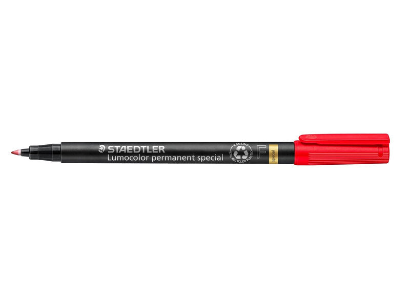 Staedtler Universal pen Lumocolor spec F red 10 pcs