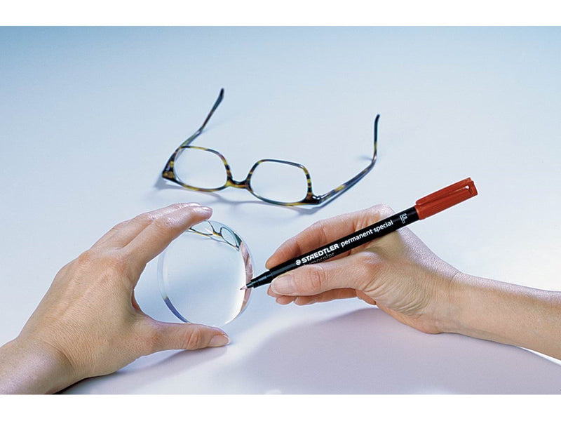 Staedtler Universal pen Lumocolor spec F red 10 pcs
