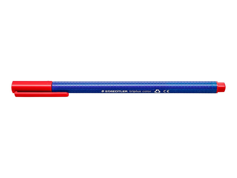 Staedtler Fibre-tip pen triplus color rPP.10 pcs red