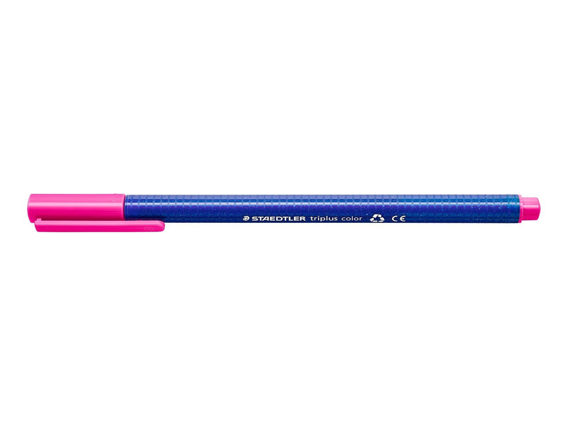 Staedtler Fibre-tip triplus col. rPP.10 pcs magenta