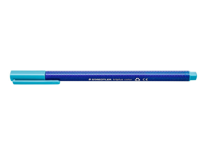 Staedtler Fibre-tip tripl. col. rPP.10 pcs aqua blue