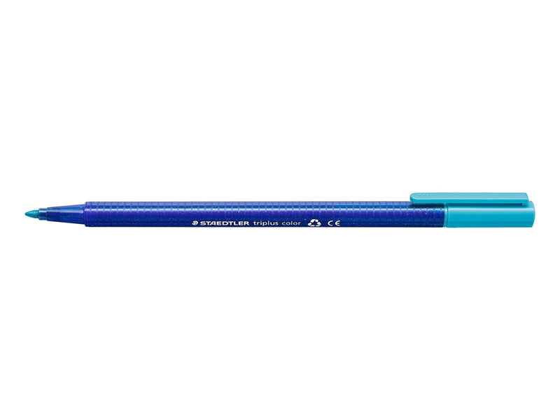 Staedtler Fibre-tip tripl. col. rPP.10 pcs aqua blue