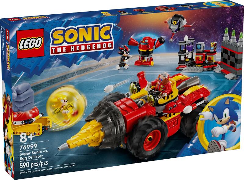 LEGO® Sonic the Hedgehog Super Sonic vs. Egg Drillster