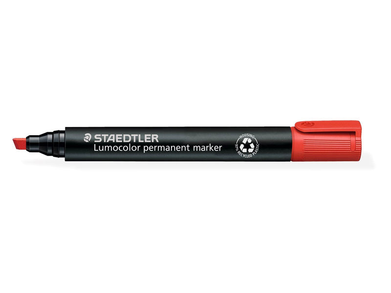 Staedtler Marker Lumocolor permanent .10 pcs.Red