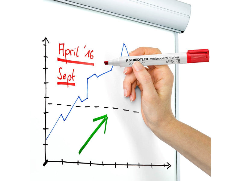 Staedtler Whiteboard marker Lumocolor.10 pcs Red