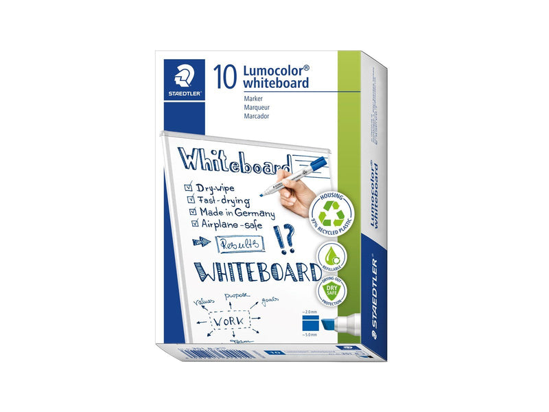 Staedtler Whiteboard marker Lumocolor.10 pcs Blue