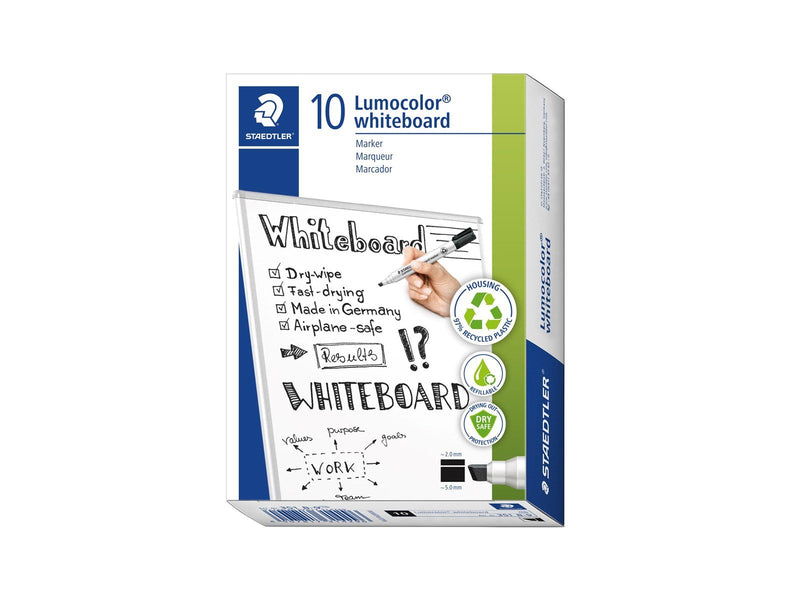 Staedtler Whiteboard marker Lumocolor.10 pcs Black