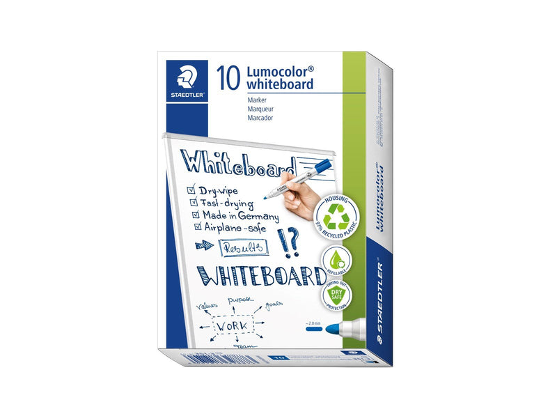 Staedtler Whiteboard marker Lumocolor.10 pcs Blue