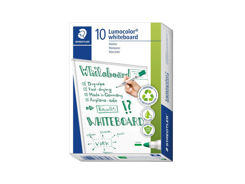 Staedtler Whiteboard marker Lumocolor.10 pcs Green