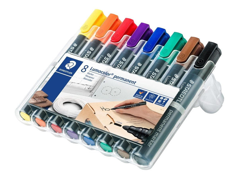 Staedtler Marker Lumocolor permanent 8pcs.box