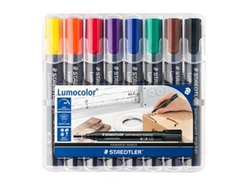 Staedtler Marker Lumocolor permanent 8pcs.box