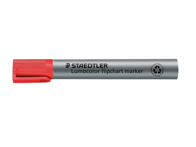 Staedtler Flipchart marker Lumocolor.10 pcs Red