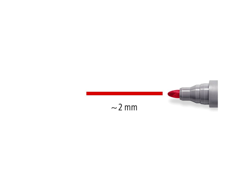 Staedtler Flipchart marker Lumocolor.10 pcs Red